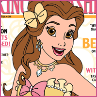 Belle magazine cover