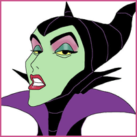 Maleficent makeup