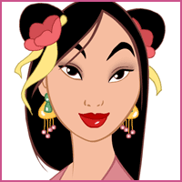 Mulan makeup