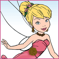 Tinker Bell on the go