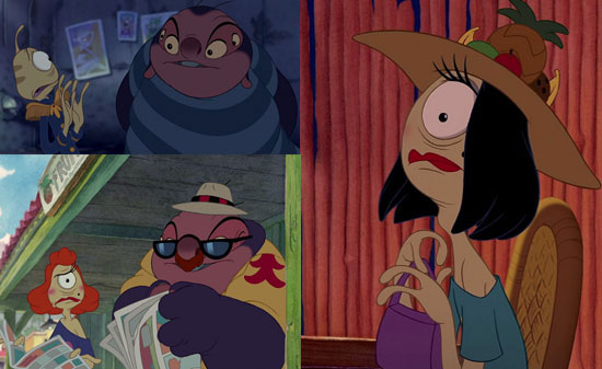 Jumba and Pleakley in disguise