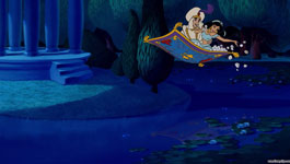 Aladdin and Jasmine wallpaper