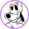 Baby Pluto coloring page