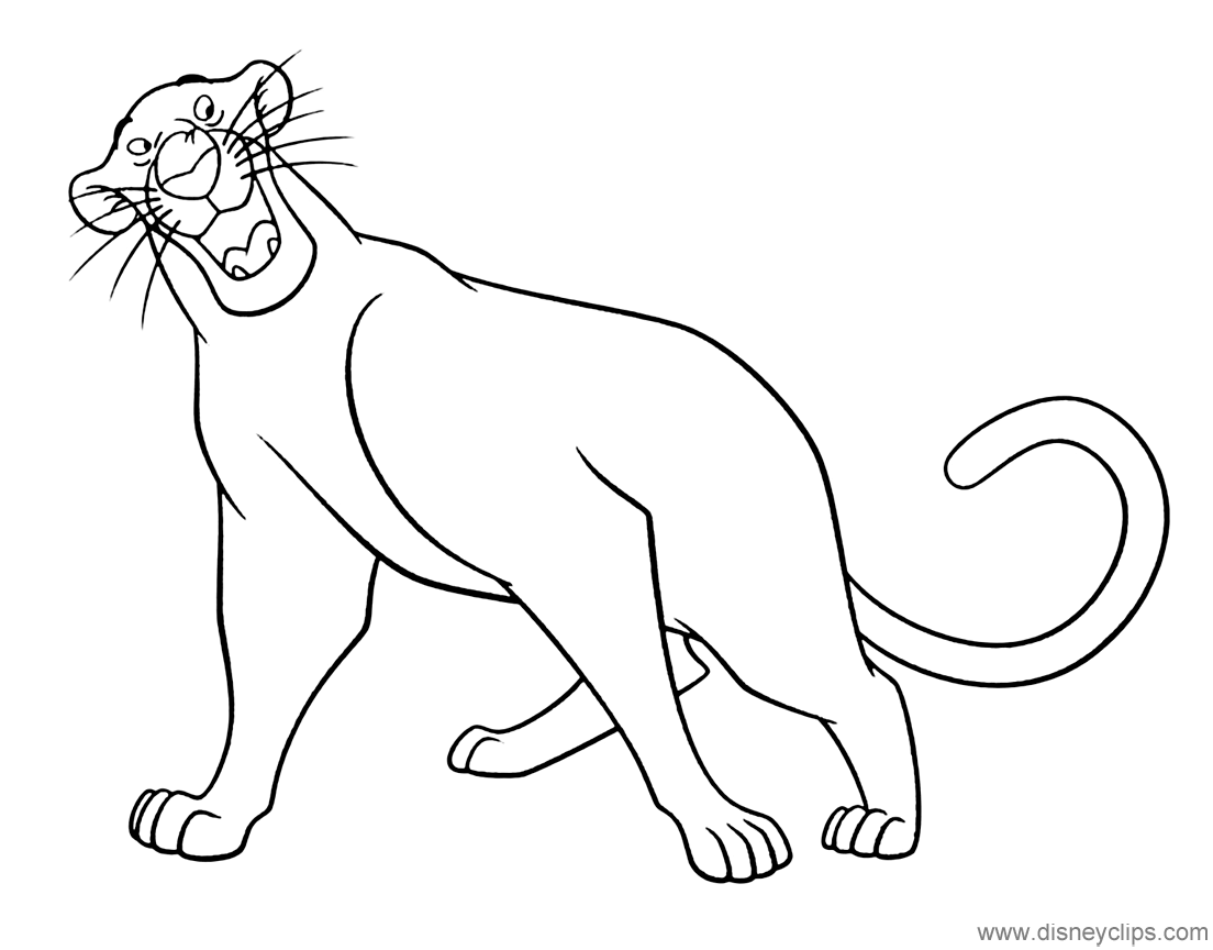 The Jungle Book Coloring Pages | Disneyclips.com