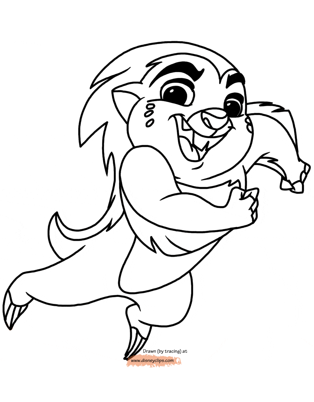 The Lion Guard Coloring Pages Disneyclips