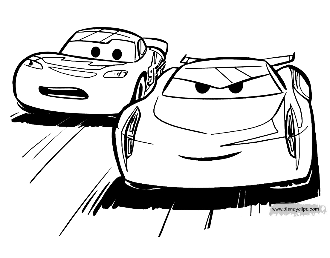 Disney Pixar39s Cars Coloring Pages Disneyclipscom