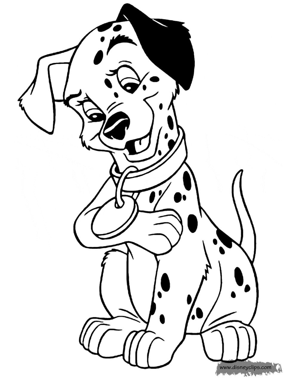 dalmations coloring pages - photo #27