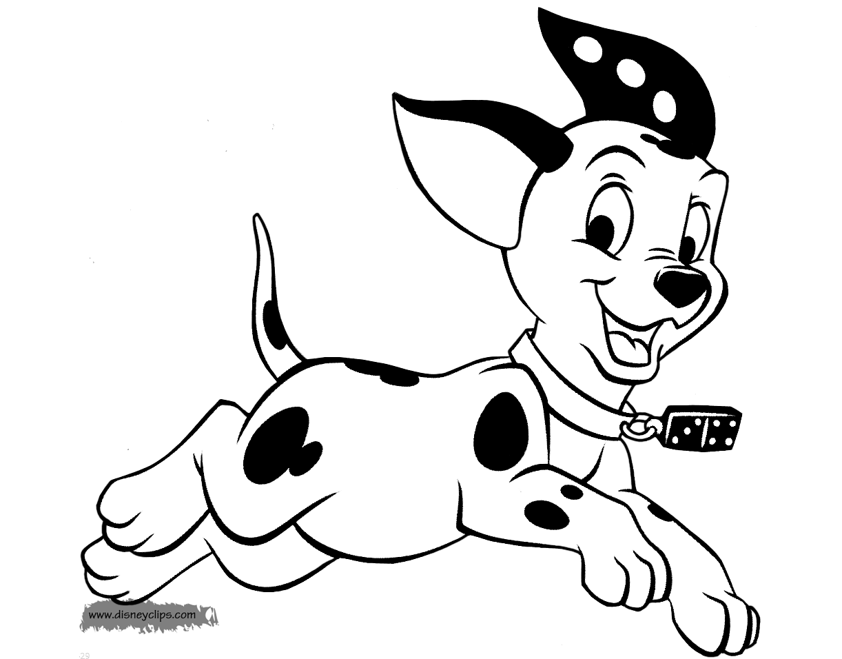 dalmations coloring pages - photo #9