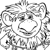 Grand Pabbie coloring page
