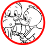 Huey, Dewey and Louie coloring page