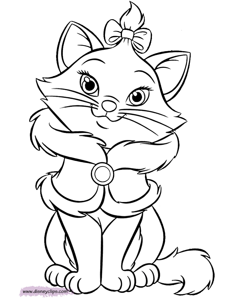 The Aristocats Coloring Pages 2 | Disney Coloring Book