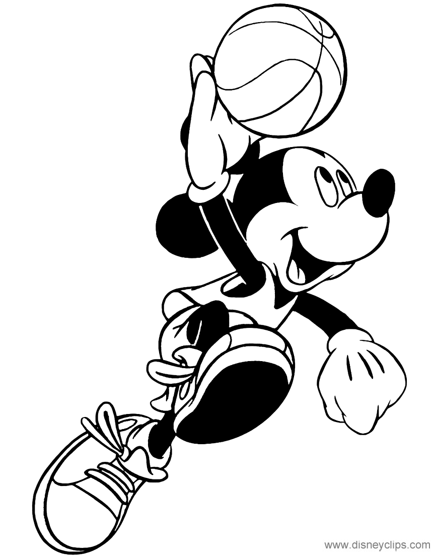 Mickey Mouse Colroing Pages - Learning Through Mickey Mouse Coloring