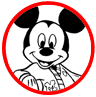 Mickey Mouse football coloring page