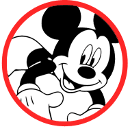 Mickey Mouse Bubbles coloring page