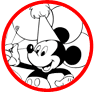 Mickey Mouse birthday coloring page