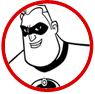 Mr. Incredible coloring page