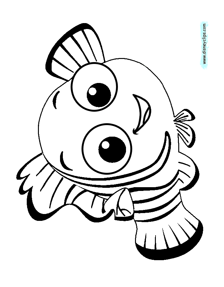 Finding Nemo Coloring Pages | Disneyclips.com