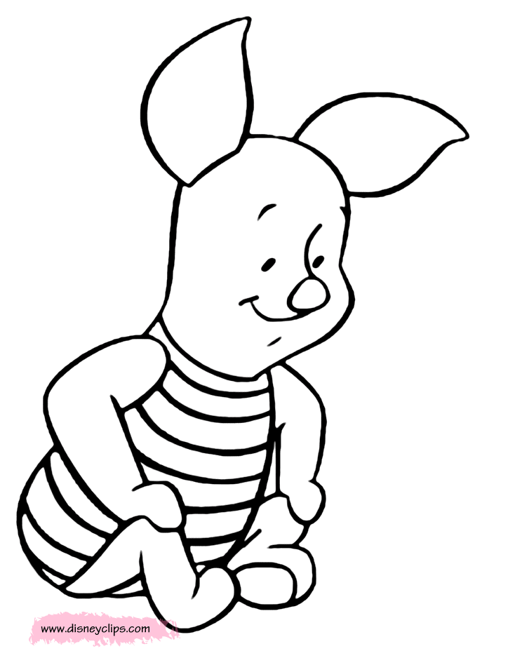 Piglet Coloring Pages (3)
