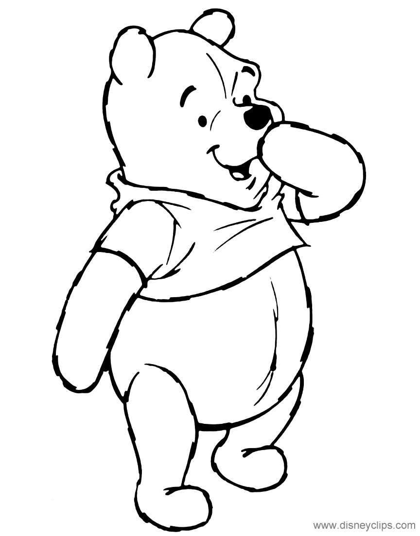 misc winnie the pooh coloring pages 4  disneyclips