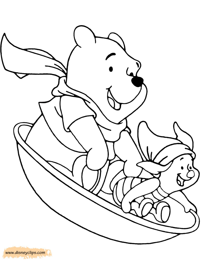 Winnie the Pooh & Friends Coloring Pages | Disney's World of Wonders
