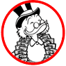 Scrooge McDuck coloring page