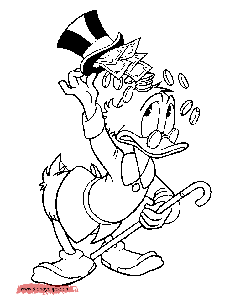 Ducktales Coloring Pages | Disney Coloring Book