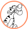 Tigger coloring page