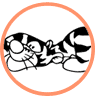 Tigger coloring page