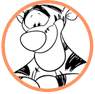 Tigger coloring page