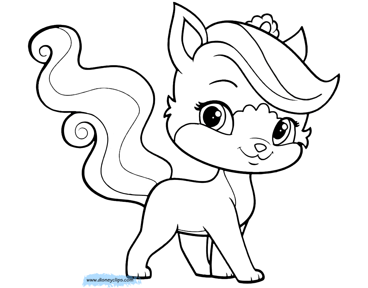 palace pets coloring pages horseshoes - photo #31