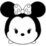 Minnie Mouse Tsum Tsum coloring page