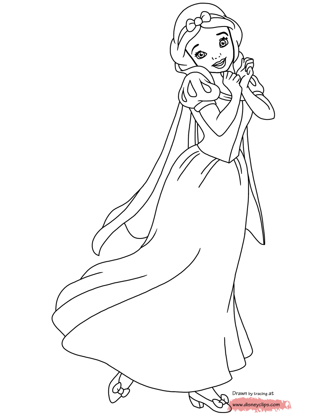 snow white coloring pages to print. Coloring pages