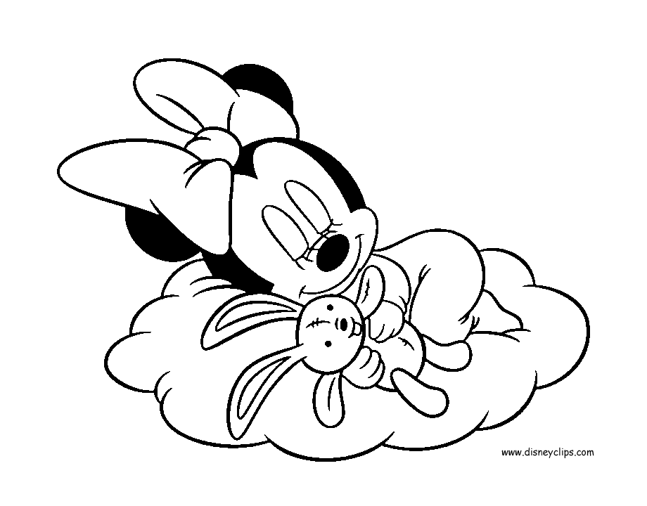 baby disney character coloring pages - photo #14