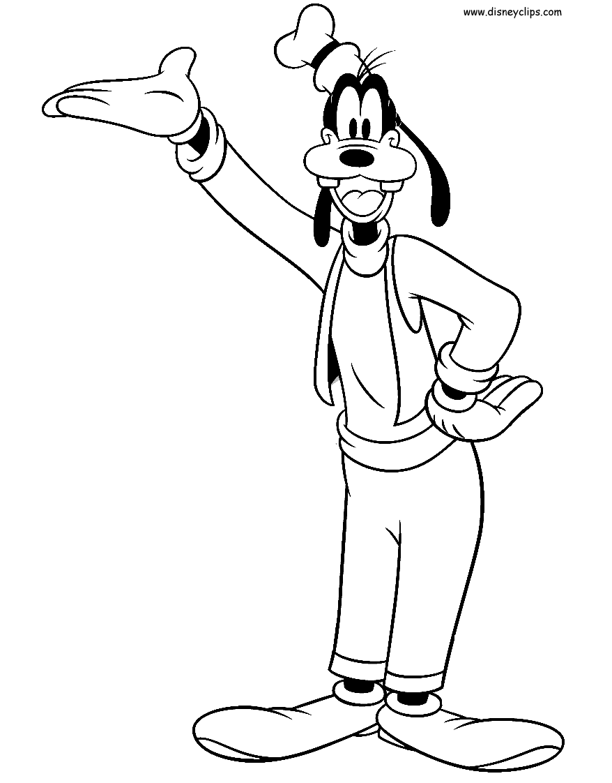 Colorgoofy Gif 767 1122 Goofy Drawing Cartoon Coloring Pages Coloring Books