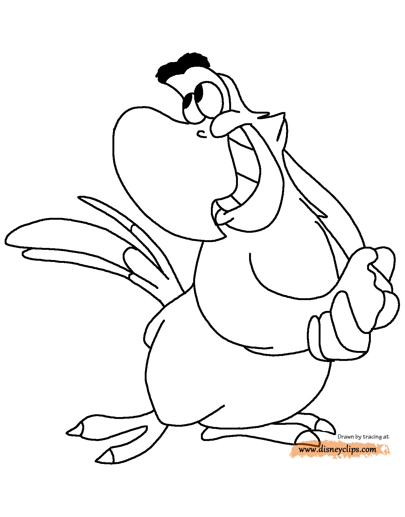 iago aladdin coloring pages - photo #7