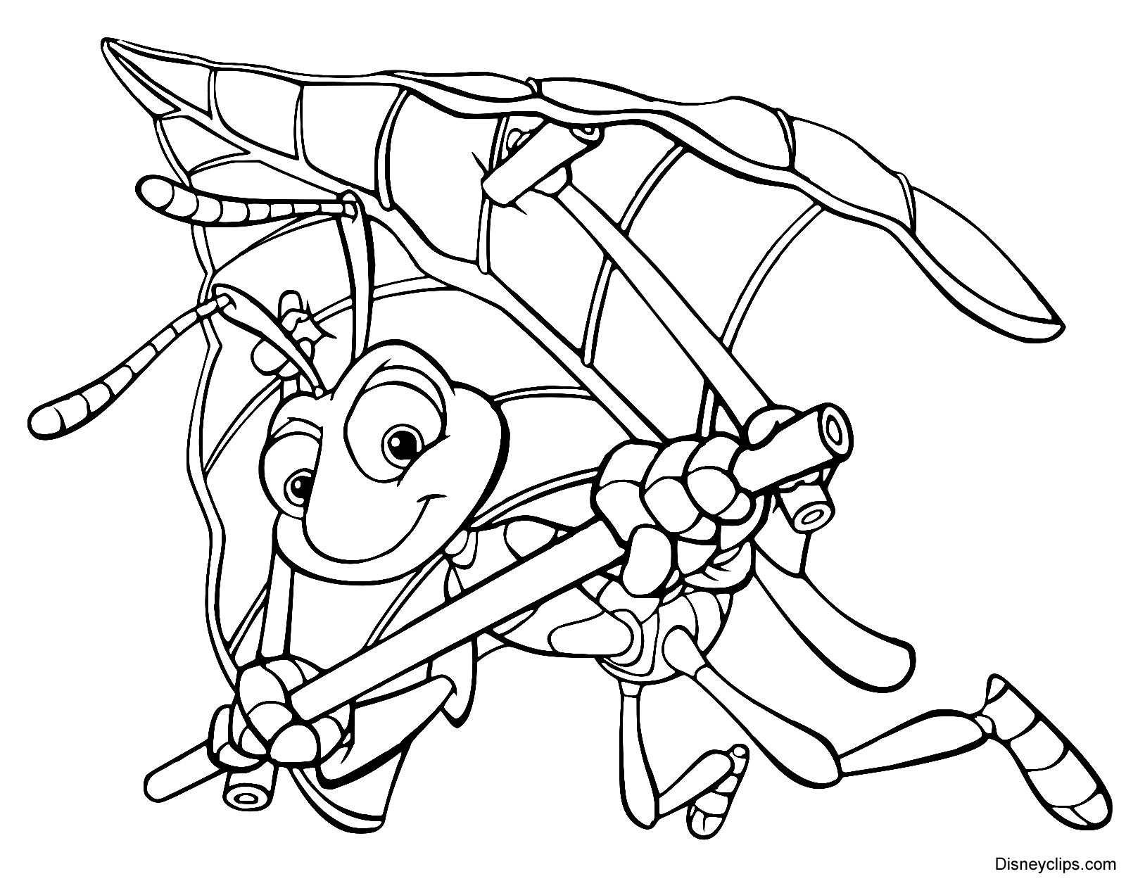 a bugs life coloring pages disney - photo #21