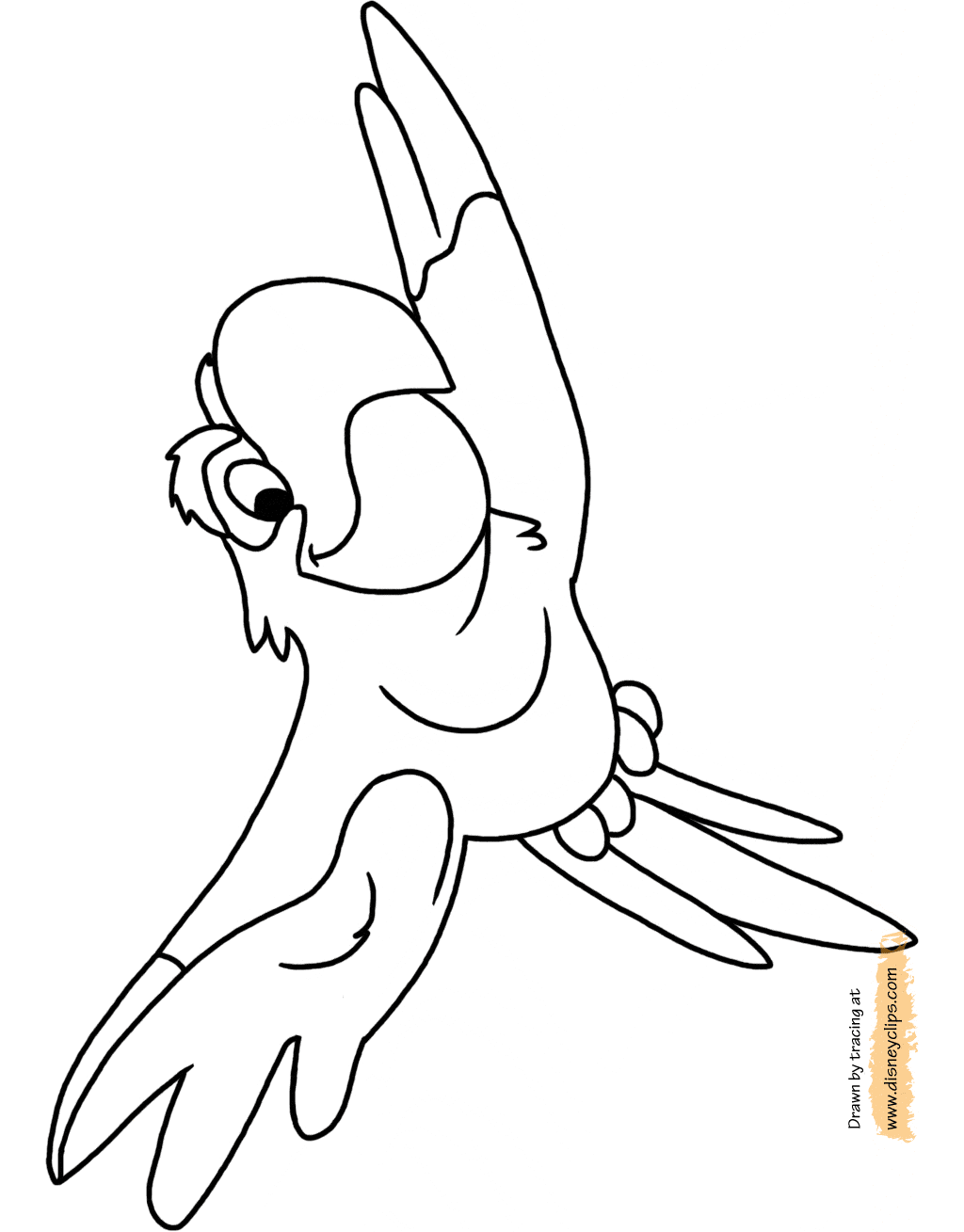 iago aladdin coloring pages - photo #32