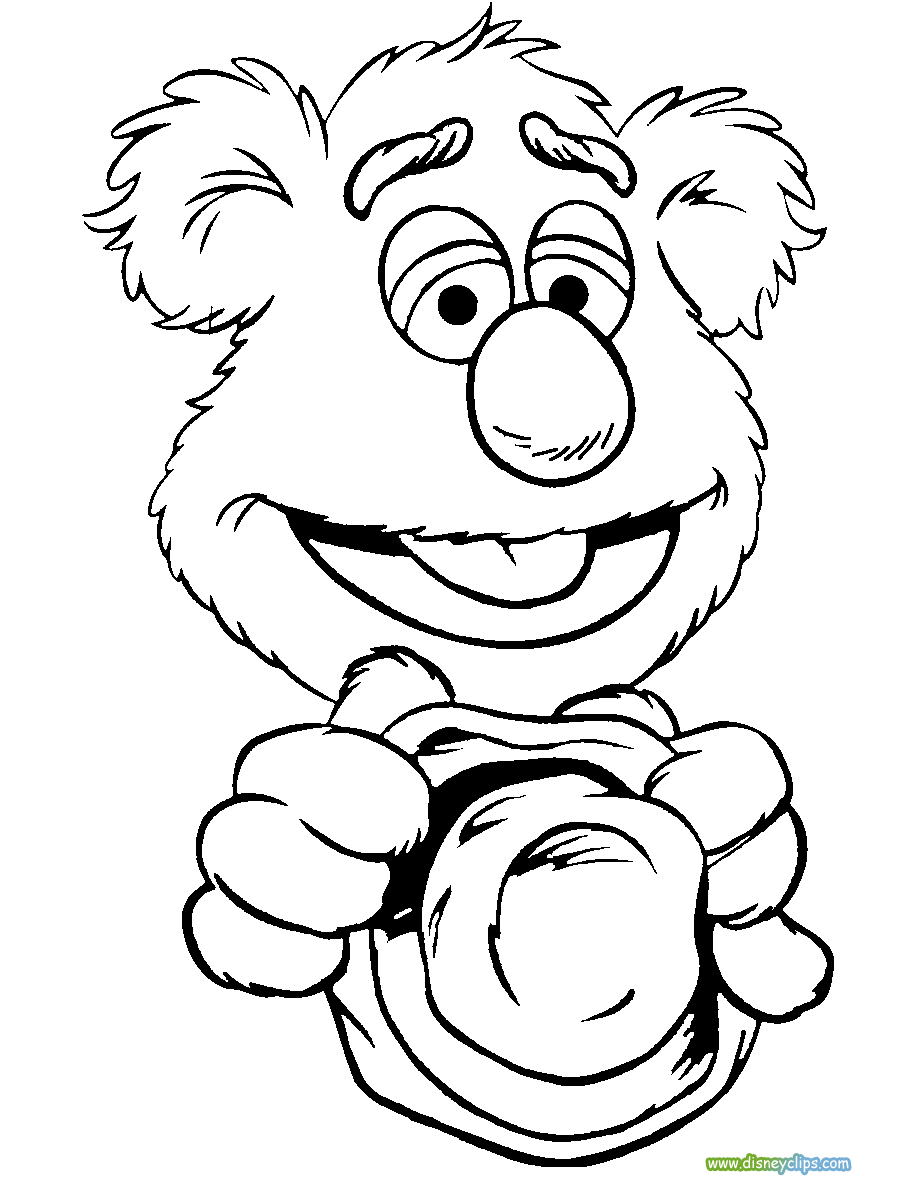 Pin By Vera Lucia On The Muppets Bear Coloring Pages Coloring Pages Coloring Books
