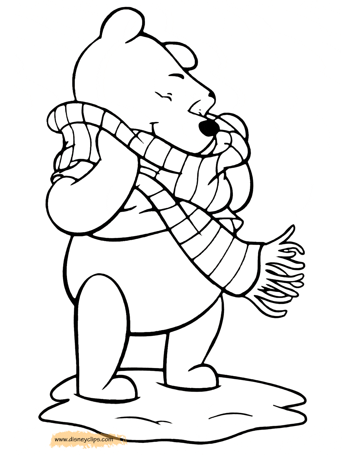 Pooh: Winnie the pooh coloring