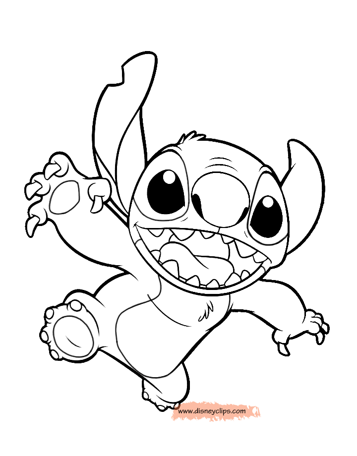 Lilo and Stitch Printable Coloring Pages | Disney Coloring Book