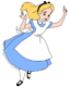 Alice running