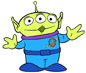 little green man toy story