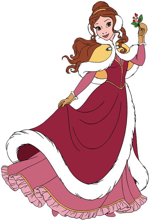 Beauty and the Beast Christmas Clip Art   Disney Clip Art ...