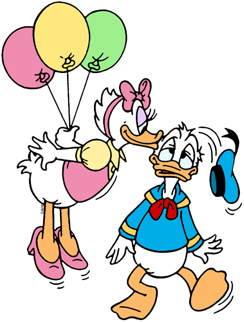 Donald & Daisy Duck Clip Art | Disney Clip Art Galore