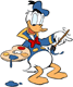 Donald painting himself