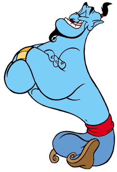 Aladdin's Genie Clip Art | Disney Clip Art Galore