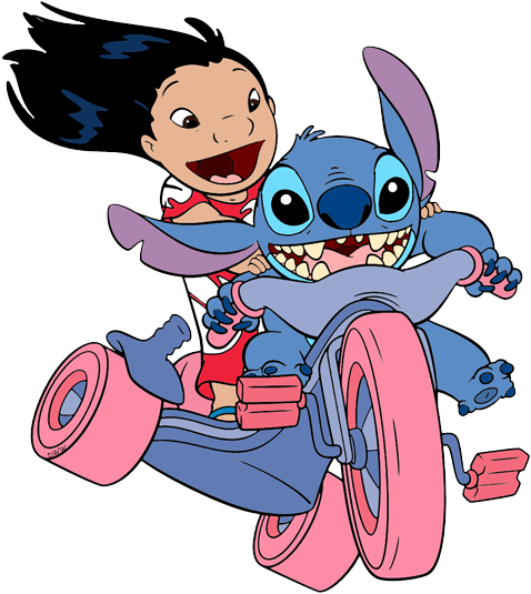stitch on tricycle pop