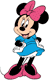 Minnie Mouse standing with her hands on her hips