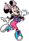 Minnie Mouse exercising