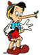 Pinocchio's nose growing